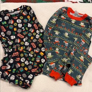 Hanna Andersson Red Star Wars Pajama Top